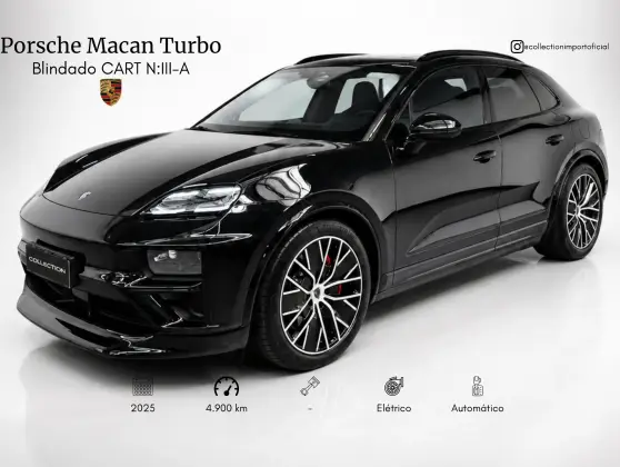 PORSCHE MACAN TURBO ELÉTRICO em São Paulo, SP