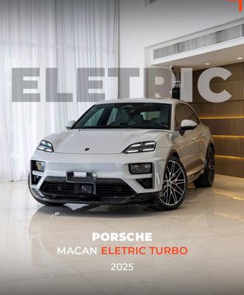 PORSCHE MACAN TURBO ELÉTRICO em Belo Horizonte, MG