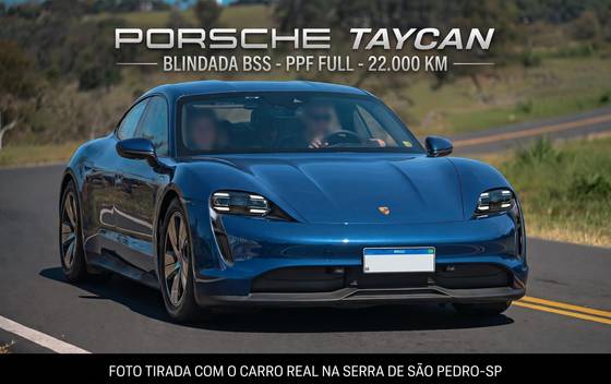 PORSCHE TAYCAN ELÉTRICO em São Paulo, SP