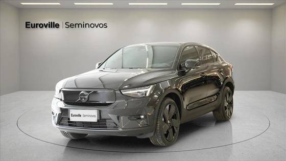 VOLVO EC40 P8 RECHARGE TWIN ELECTRIC ULTRA BLACK EDITION AWD em Belo Horizonte, MG
