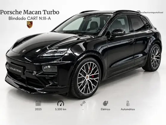 PORSCHE MACAN TURBO ELÉTRICO em São Paulo, SP