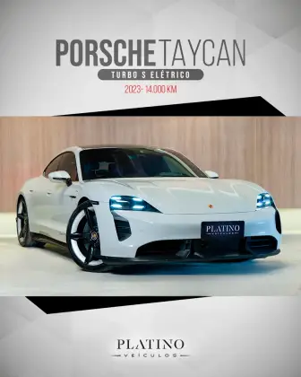 PORSCHE TAYCAN TURBO S ELÉTRICO em Goiânia, GO